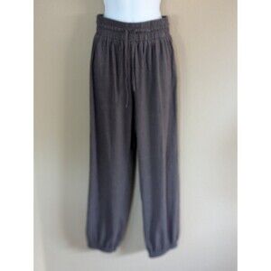 Cider Women's Grey Drawstring Lounge Pants Size S, Chill Cozy Soft Juniors Small